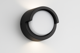 12W Modern LED Wall Light – Waterproof Up & Down Sconce – Black IP65 Outdoor Indoor Light